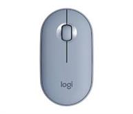 MOUSE LOGITECH M350 WIRELESS BLUE-GREY